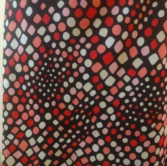 George women's plus size 22/24w multicolored polka dot skirt - Picture 2 of 4